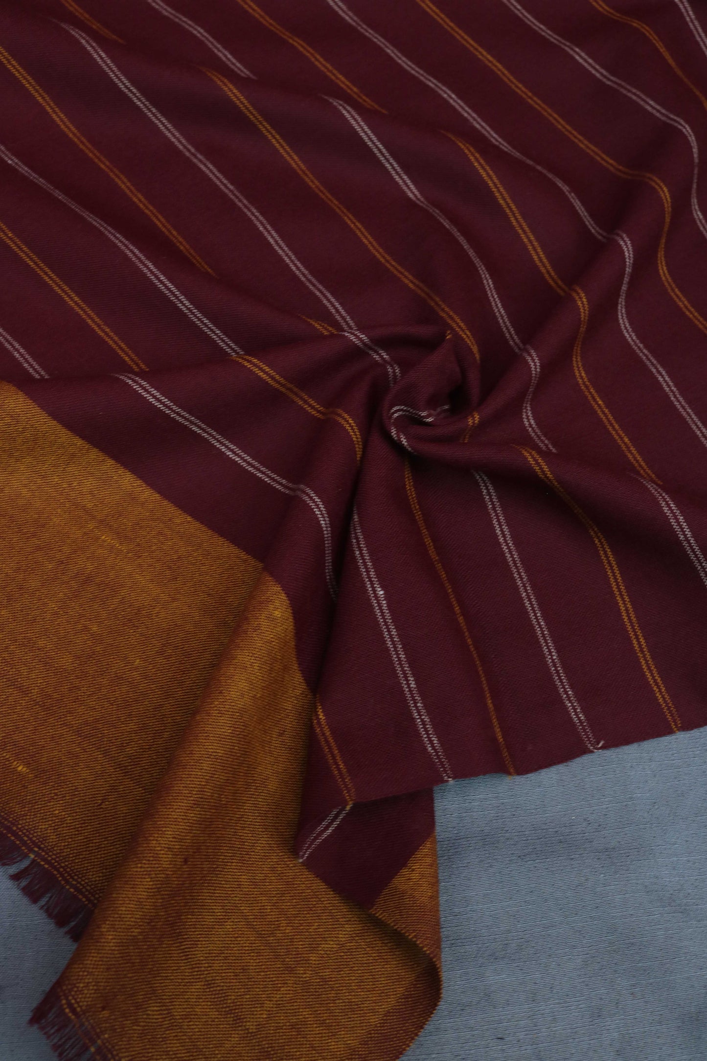 Zam Zam Lining Pashmina Shawl 3214 Mehroon2