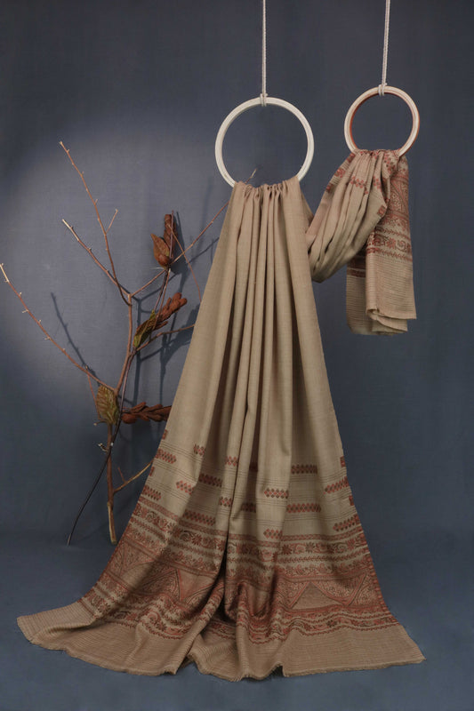 Pashmina Jacquard Shawl 3296D