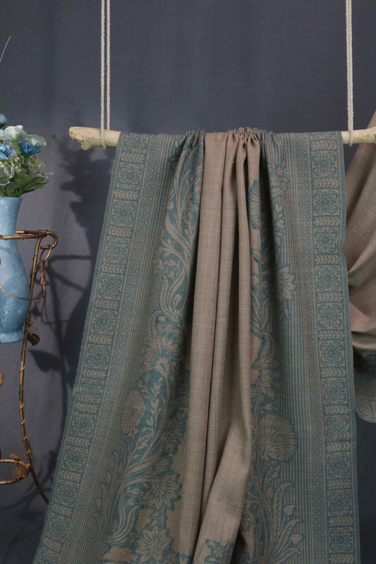 Kani Border Pashmina Shawl 3244C