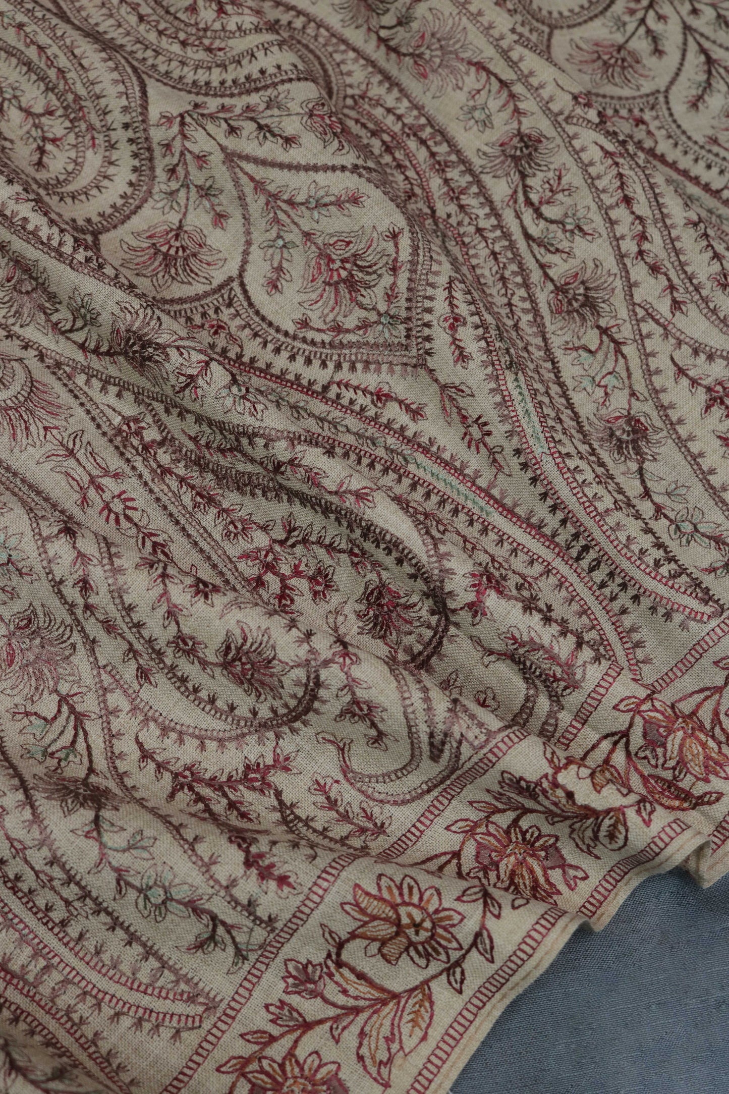 Breeza Full Embroidered Pashmina Shawl 3569B