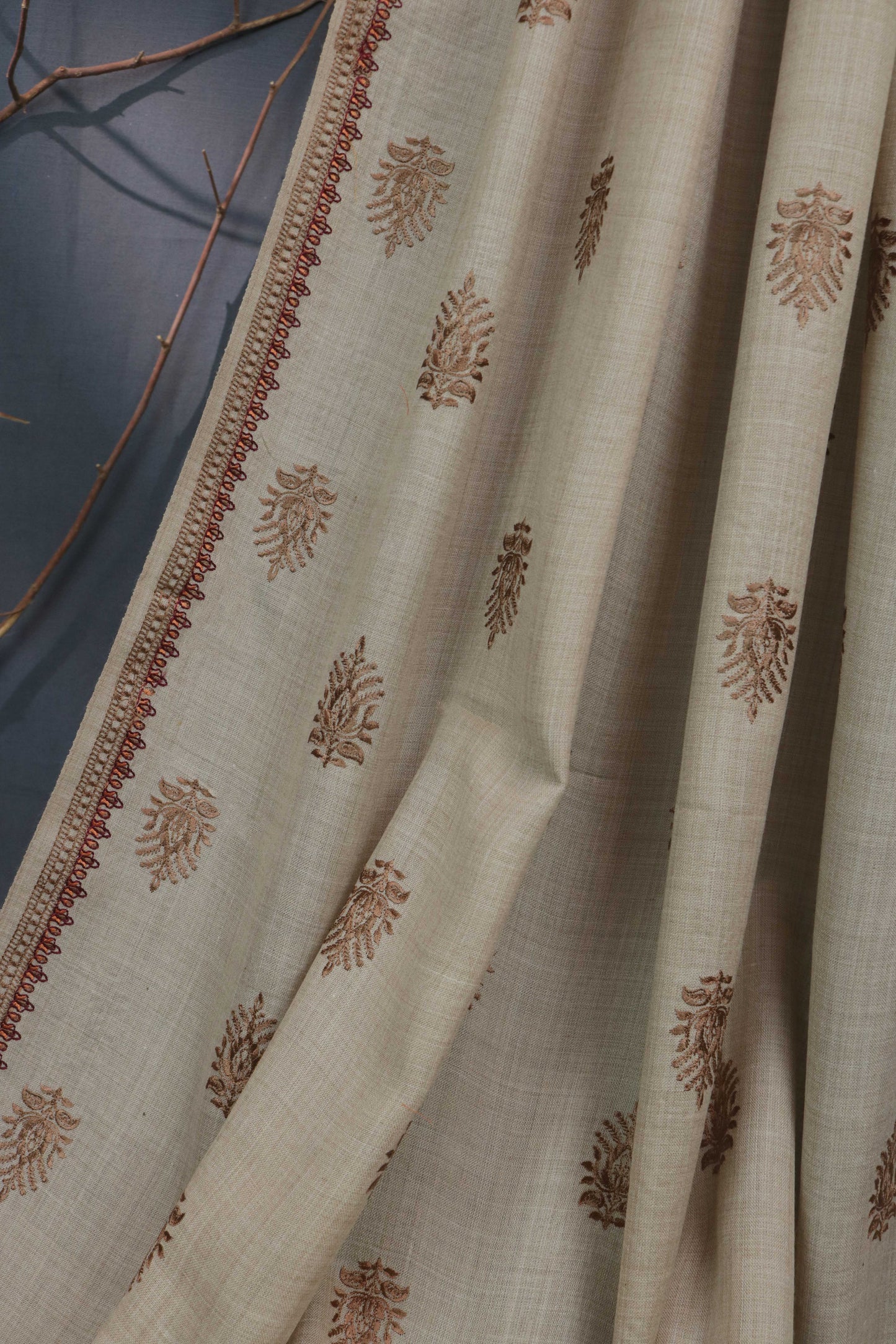 Embroidered Pashmina Shawl 3329