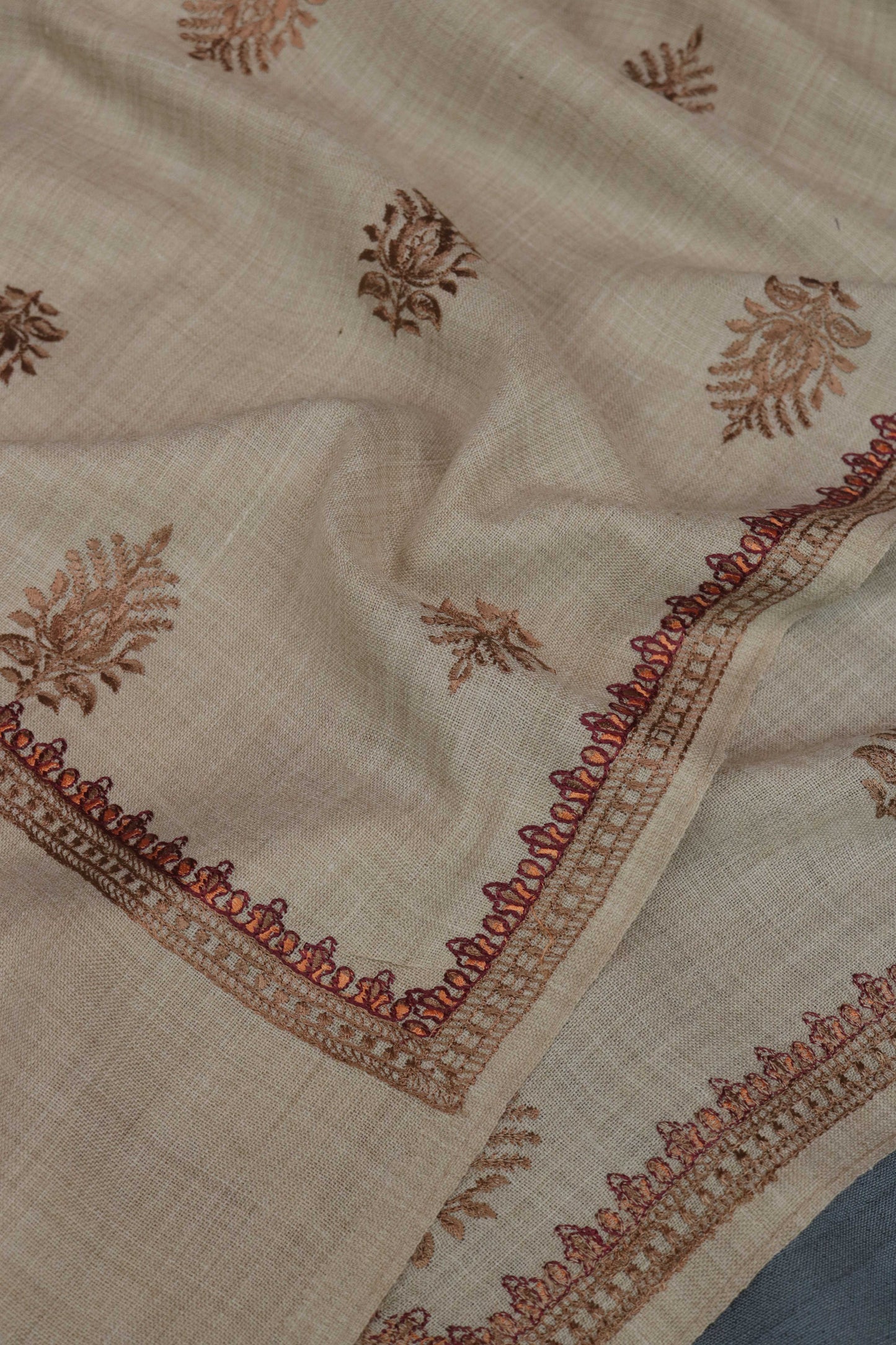 Embroidered Pashmina Shawl 3329