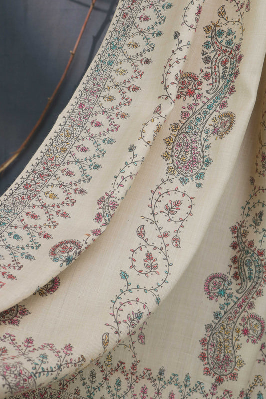 Sui Tanka Embroidered Pashmina Shawl SSH01