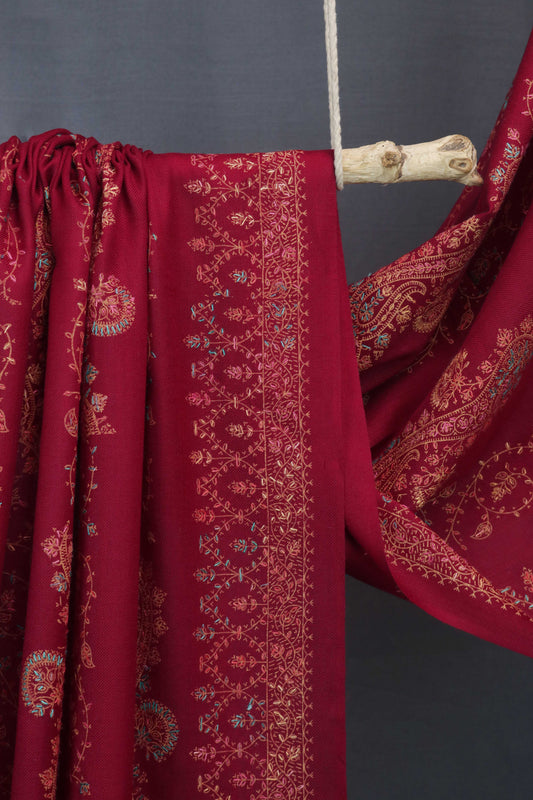 Sui Tanka Embroidered Pashmina Shawl SSH02