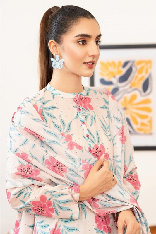 Lawn Printed Suit H25SLGR03