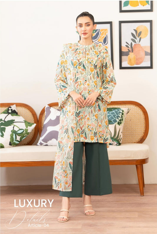 Lawn Printed Suit H25SLGR04