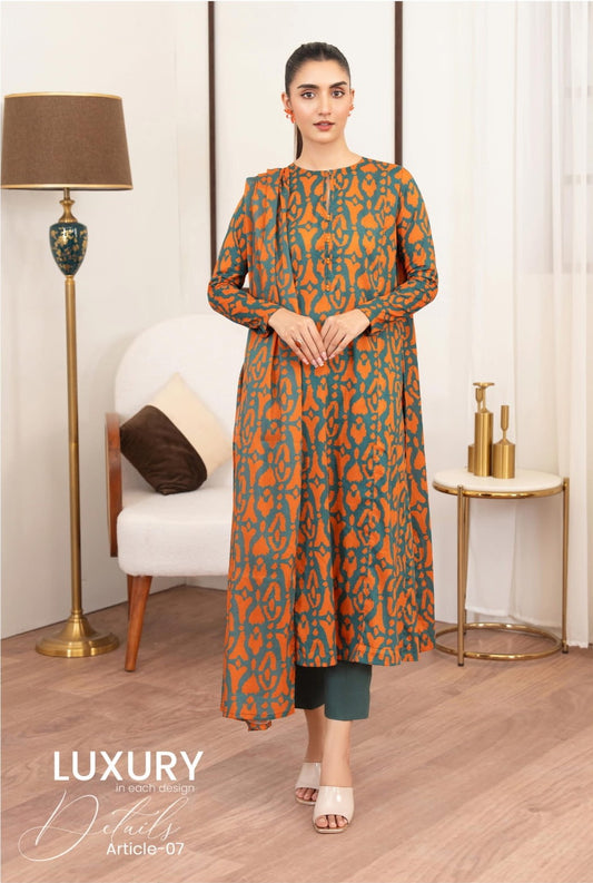 Lawn Printed Suit H25SLGR07