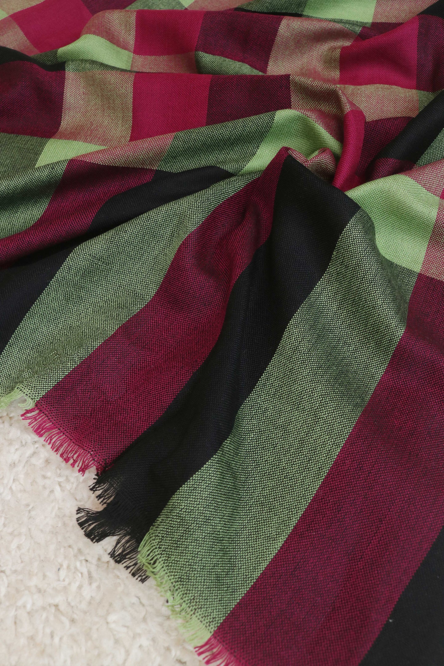 3Piece - Karandi with Rashmina Shawl KPP372