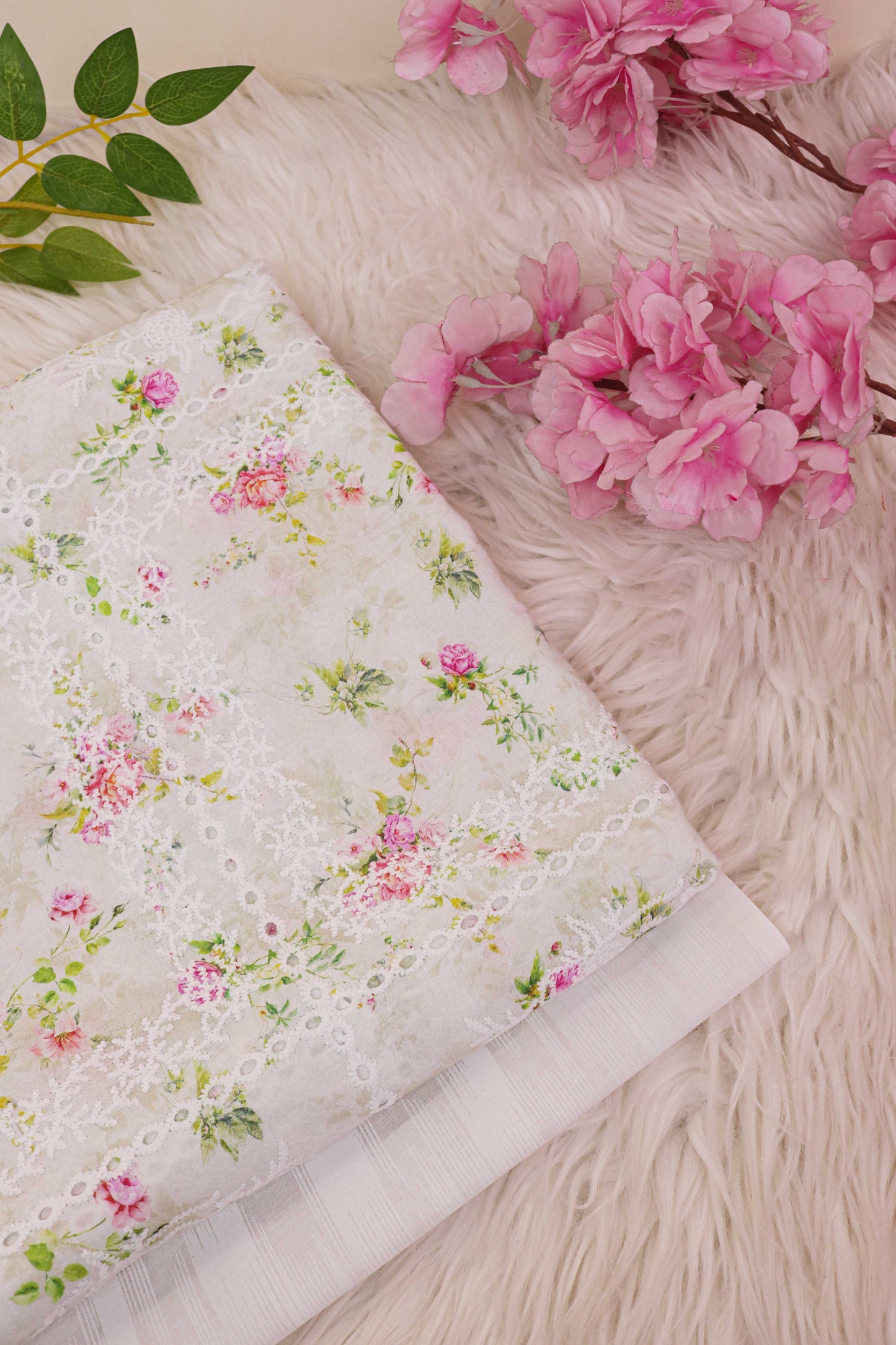 2Piece – Printed Embroidered Lawn H25LPB13