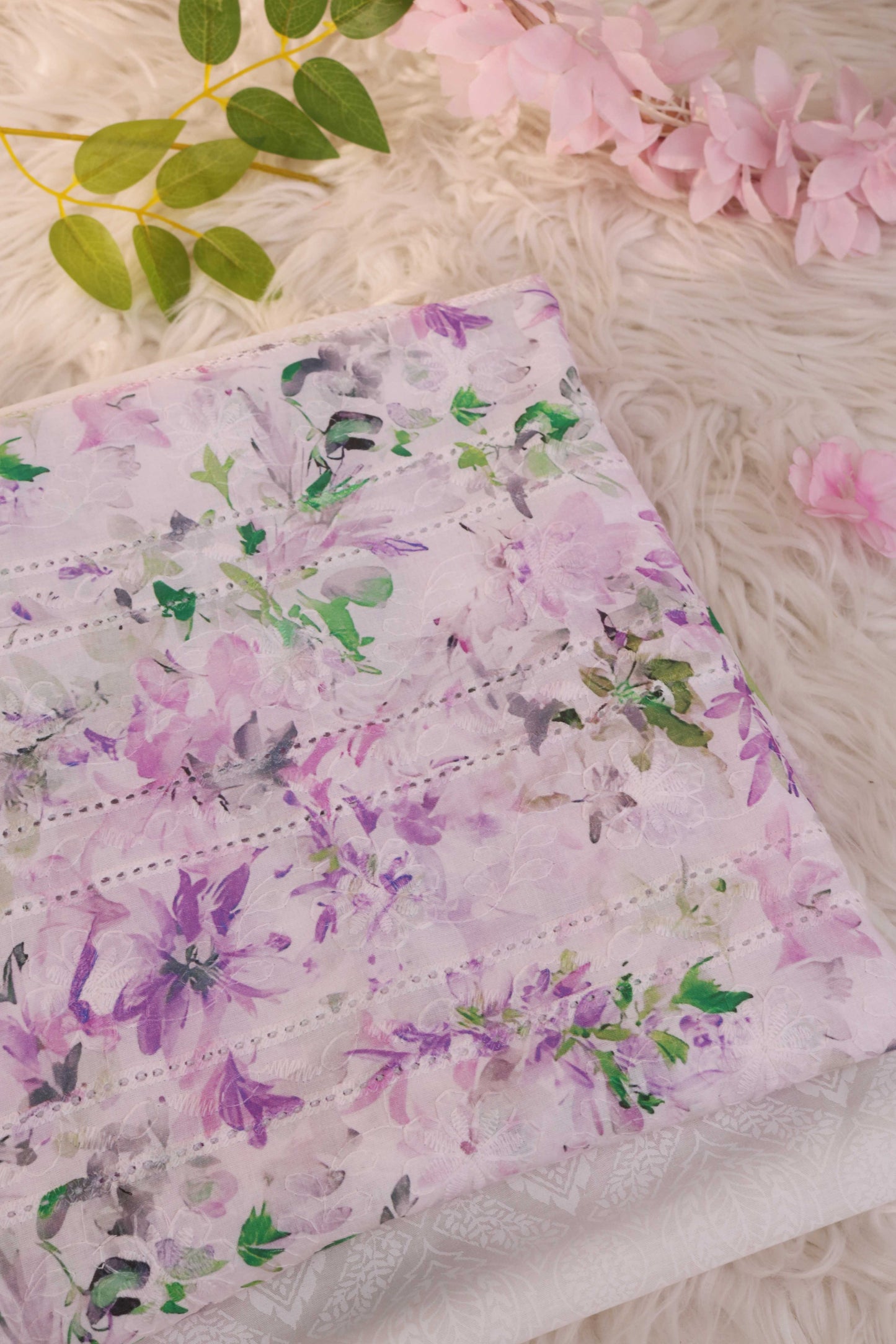 2Piece – Printed Embroidered Lawn H25LPB06