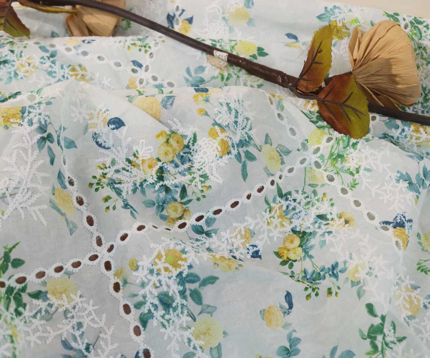 2Piece – Printed Embroidered Lawn H25LPB55