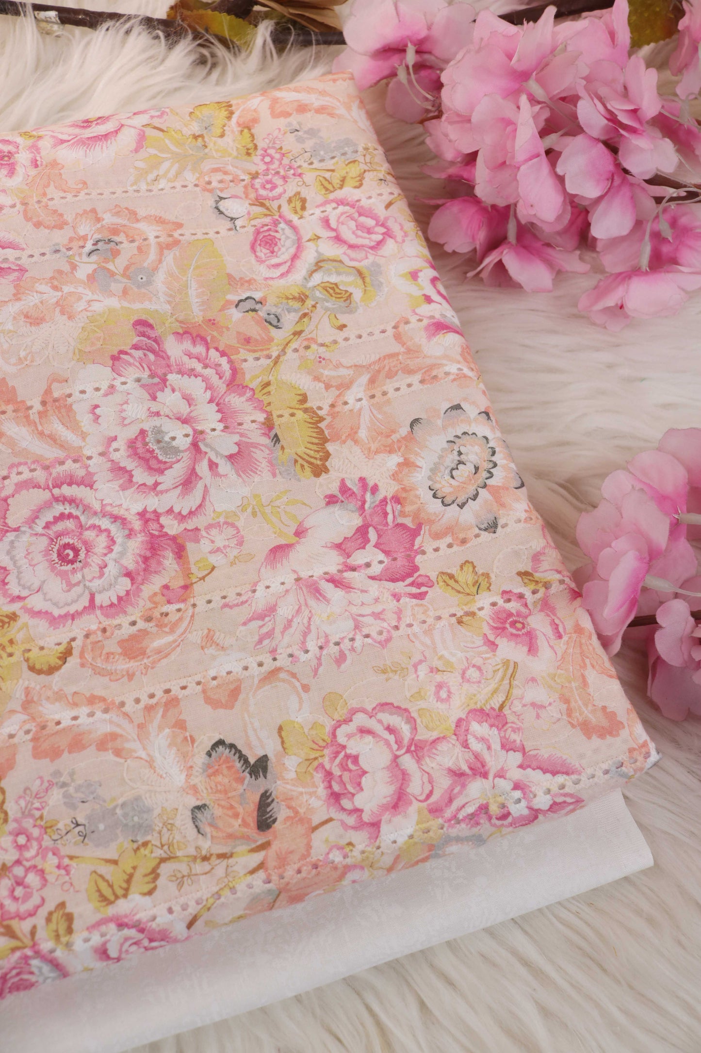 2Piece – Printed Embroidered Lawn H25LPB54