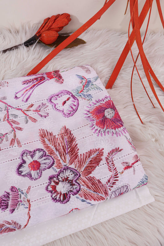 Shirt Printed Embroidered Lawn H25LPB69