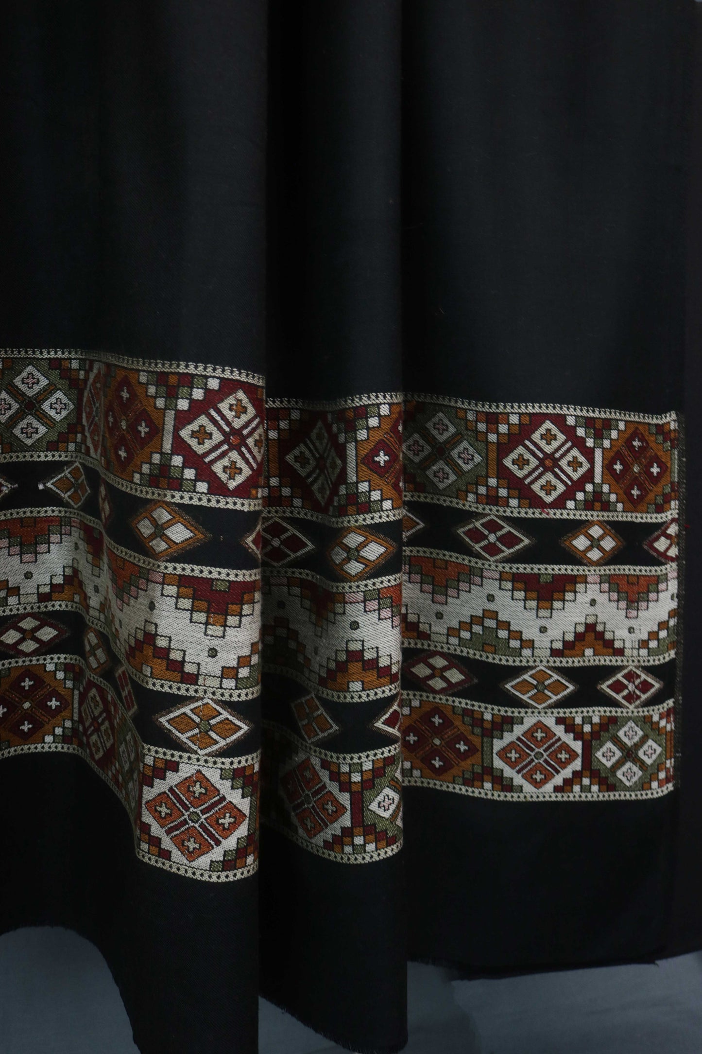 3Piece -Karandi with Pashmina Shawl KPP346