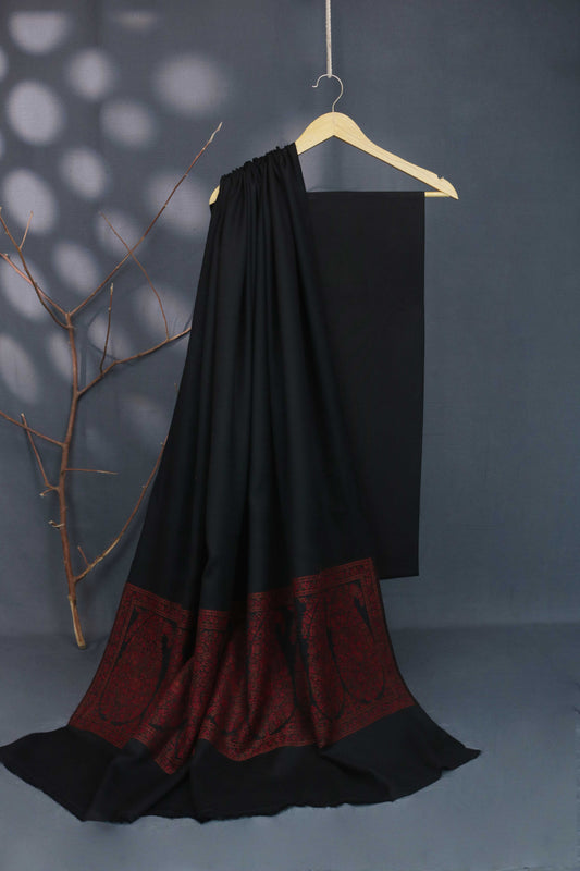 3Piece -Karandi with Pashmina Shawl KPP352
