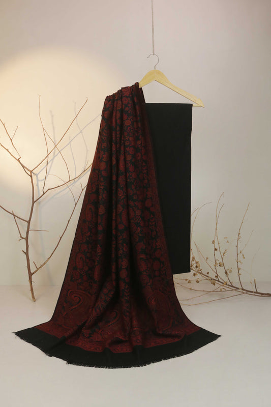 3Piece - Karandi with Pashmina Shawl KPP204