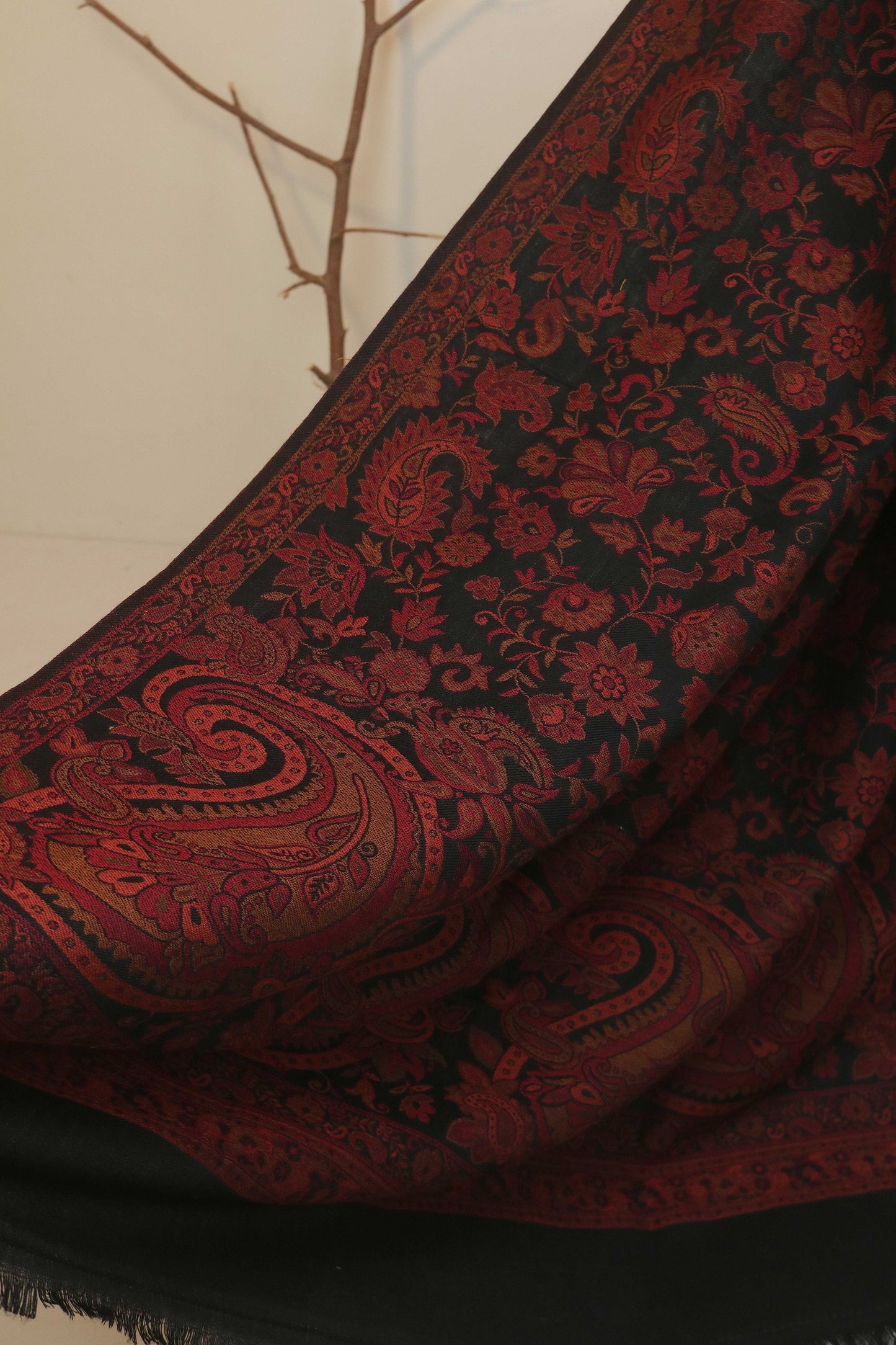 3Piece - Karandi with Pashmina Shawl KPP204
