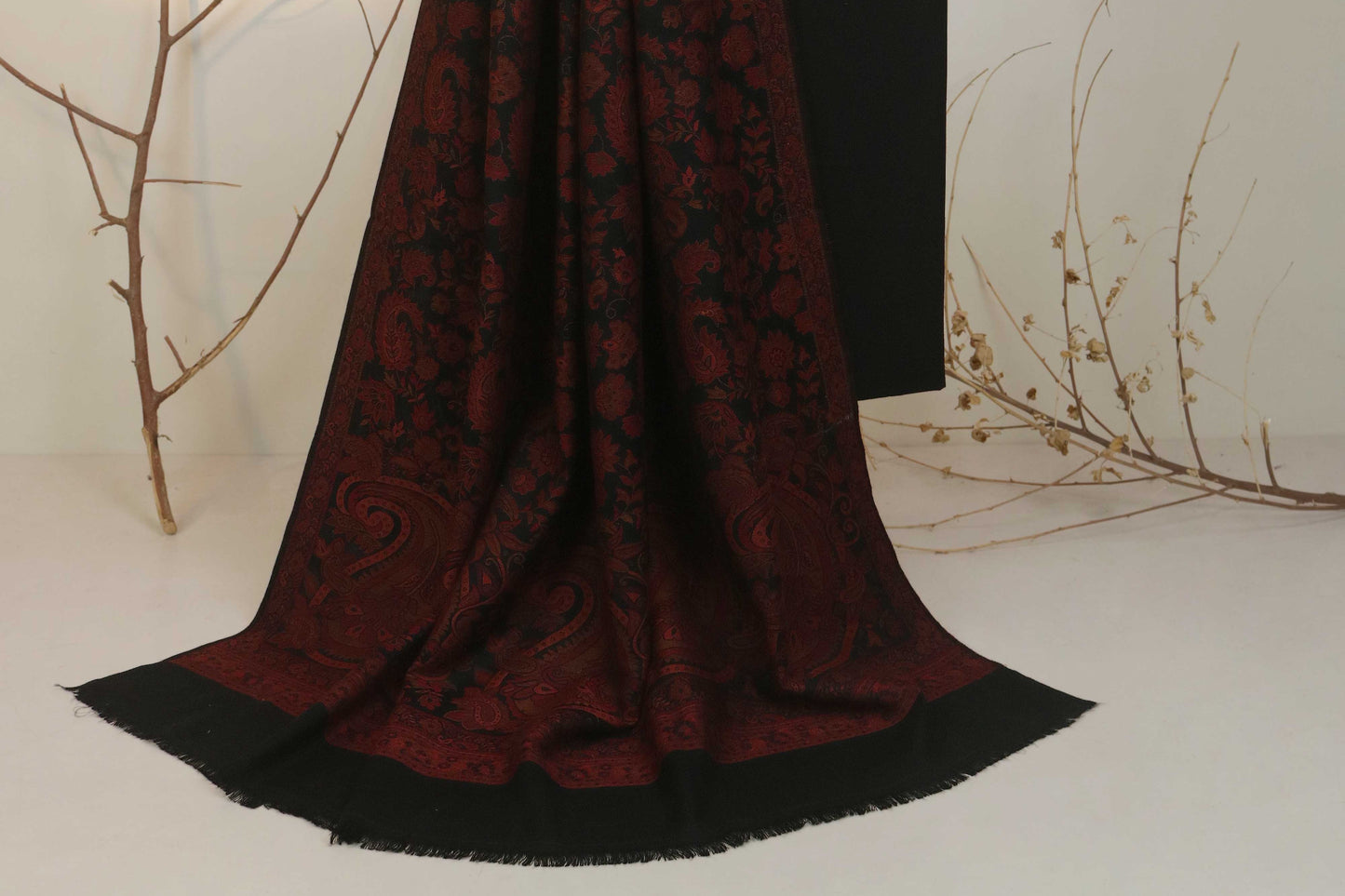 3Piece - Karandi with Pashmina Shawl KPP204