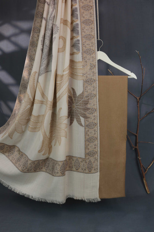 3Piece -Marina with Pashmina Shawl KPP362