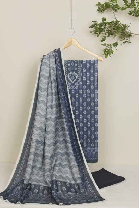 3Piece - Moon Light Khaddar Printed Suit MPW27