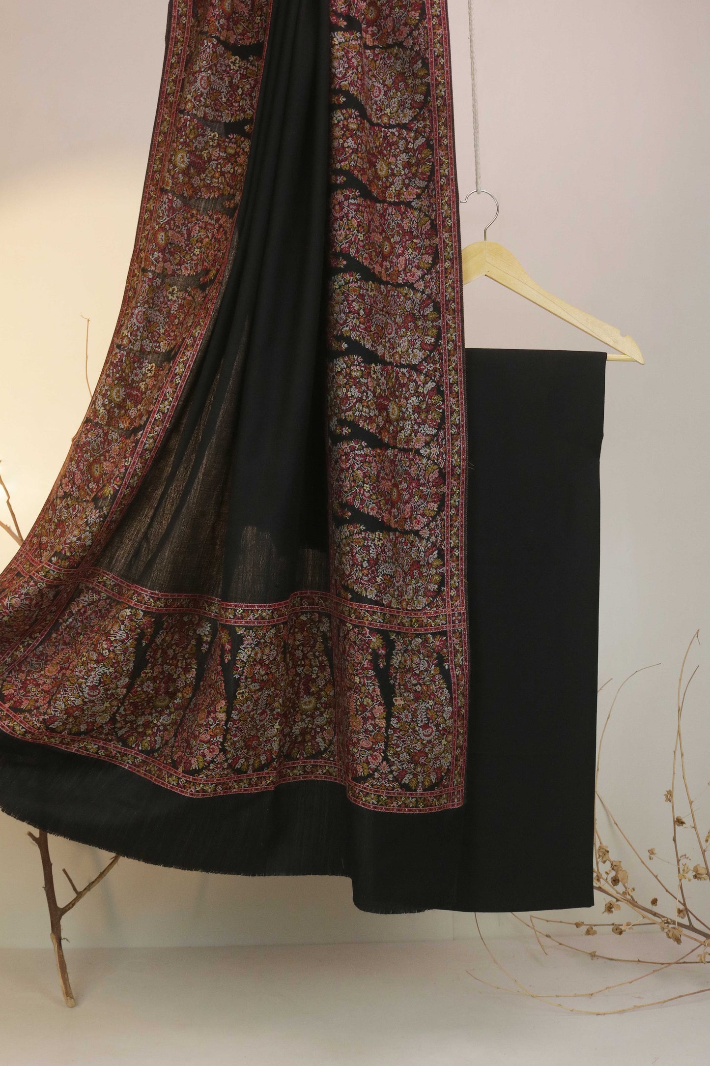 3Piece - Karandi with Pashmina Shawl KPP205