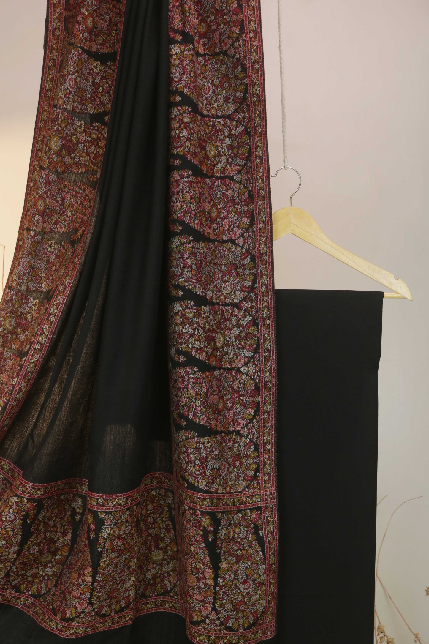 3Piece - Karandi with Pashmina Shawl KPP205