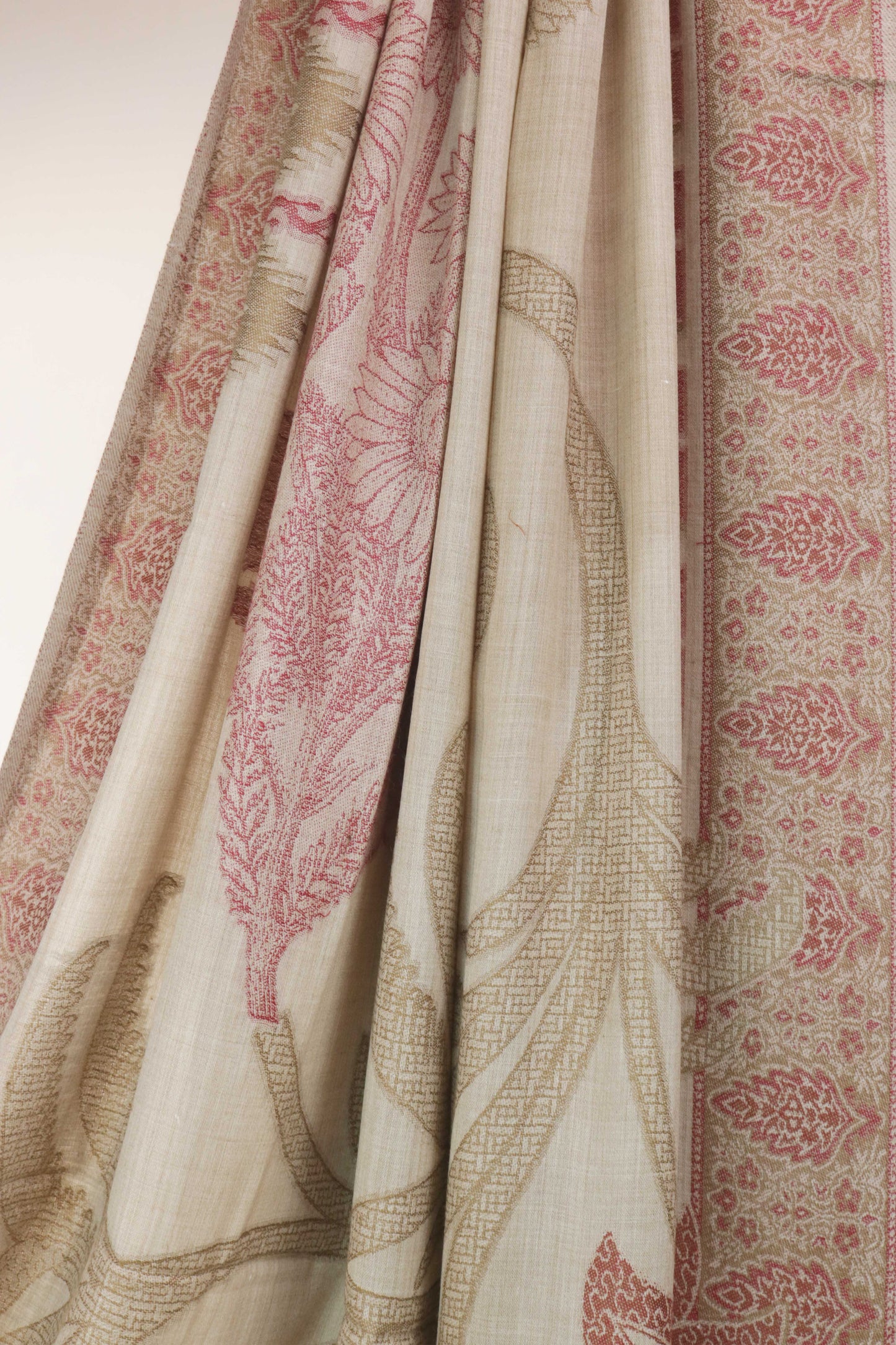 3Piece - Karandi with Pashmina Shawl KPP215