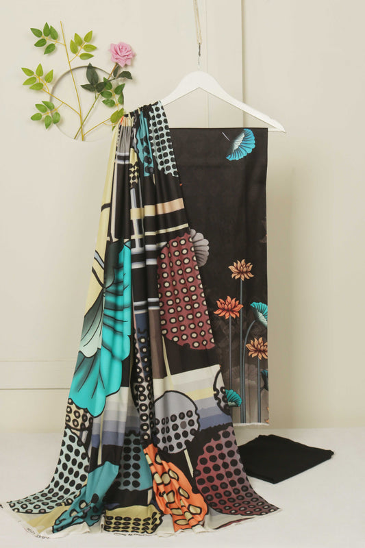 3Piece - Moonsoon  Linen Printed Suit MSST20