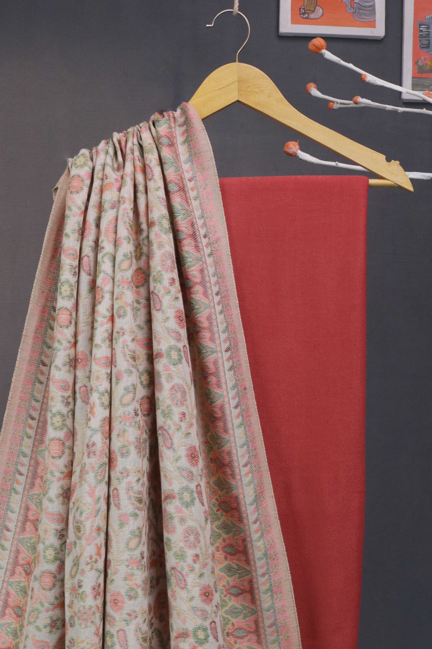 3Piece - Marina with Pashmina Shawl KPP225