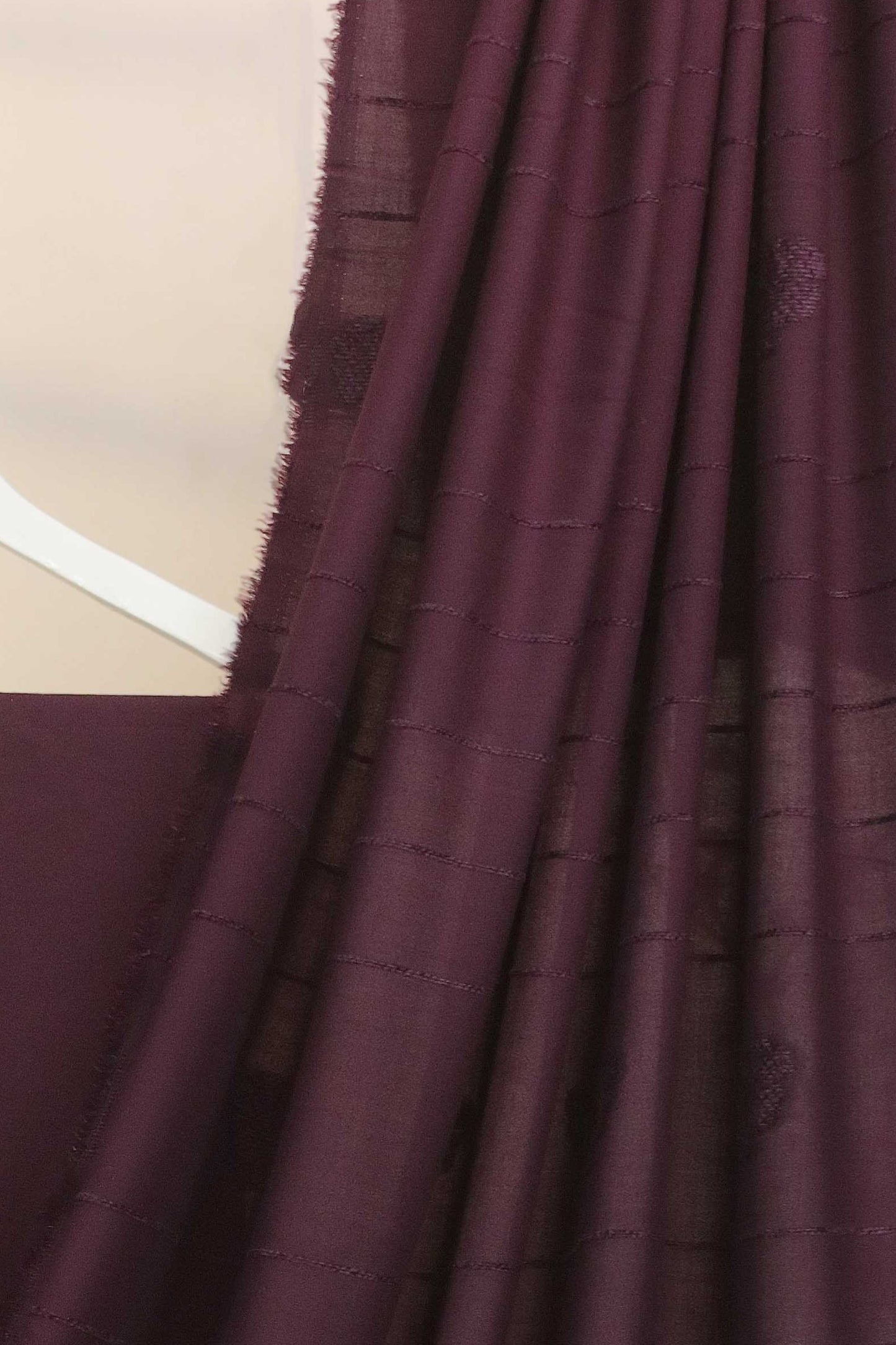 3Piece - Karandi with Wool Shawl SRK Plum