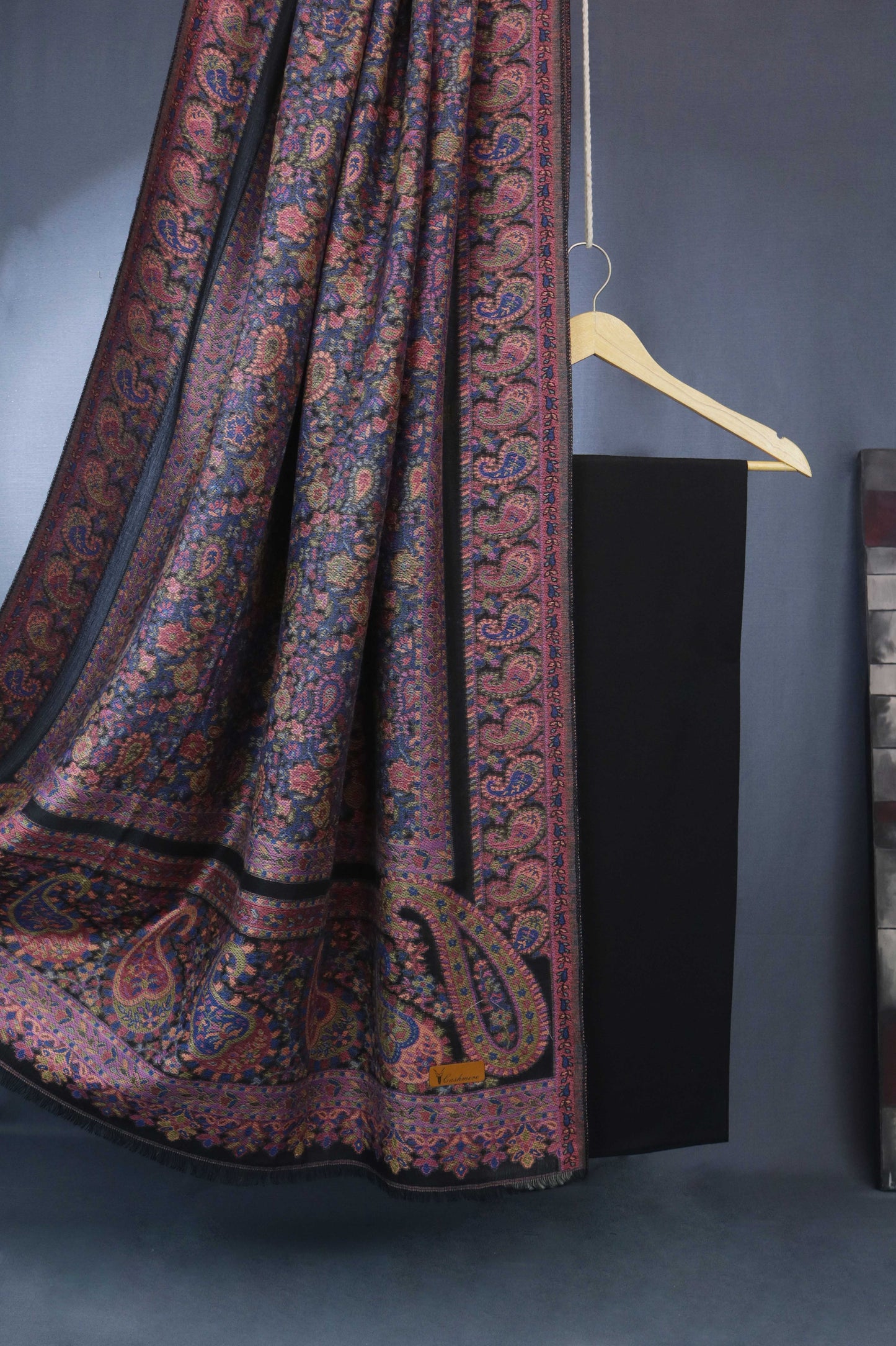 3Piece -Karandi with Pashmina Shawl KPP255