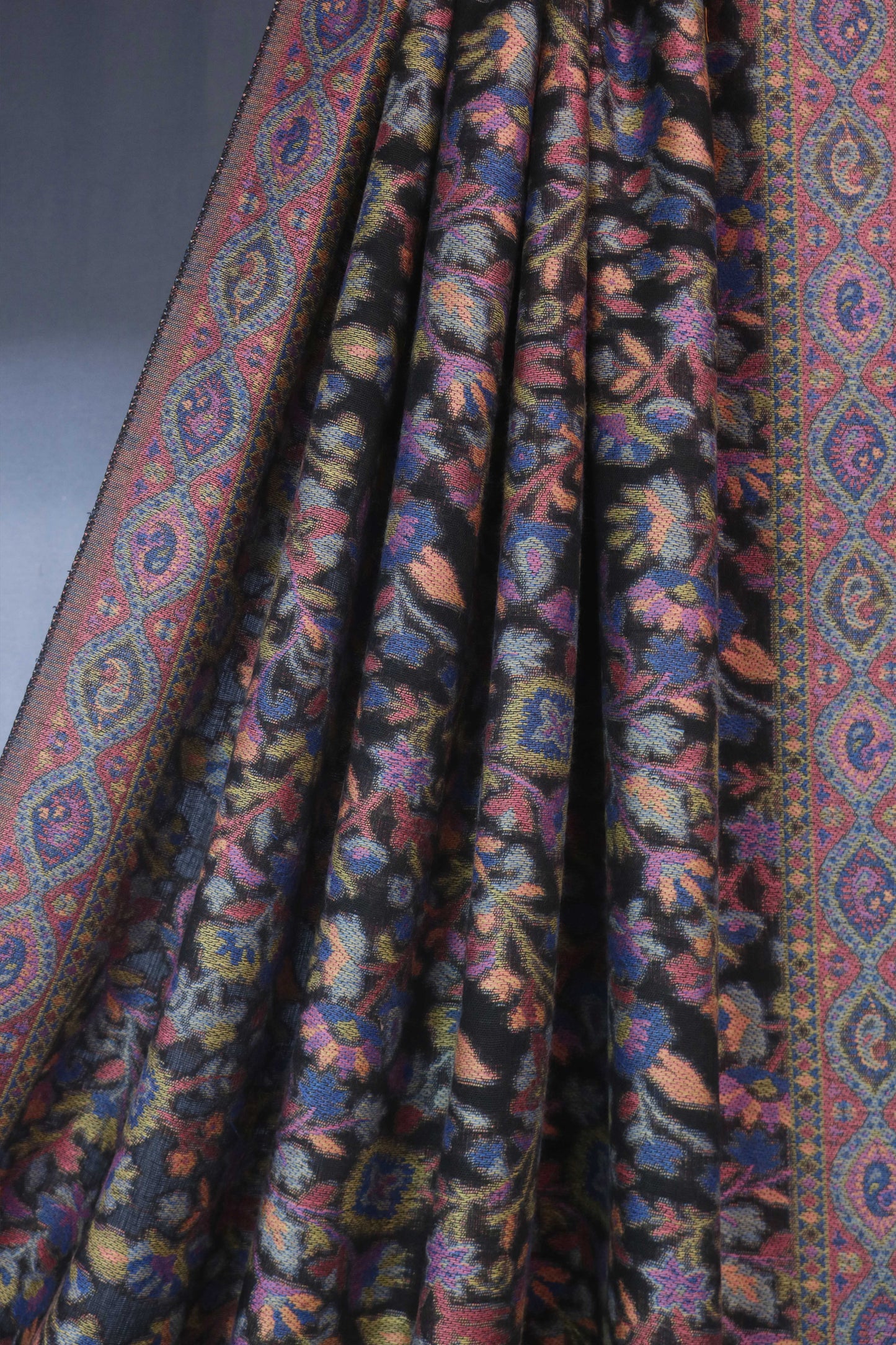 3Piece -Karandi with Pashmina Shawl KPP256
