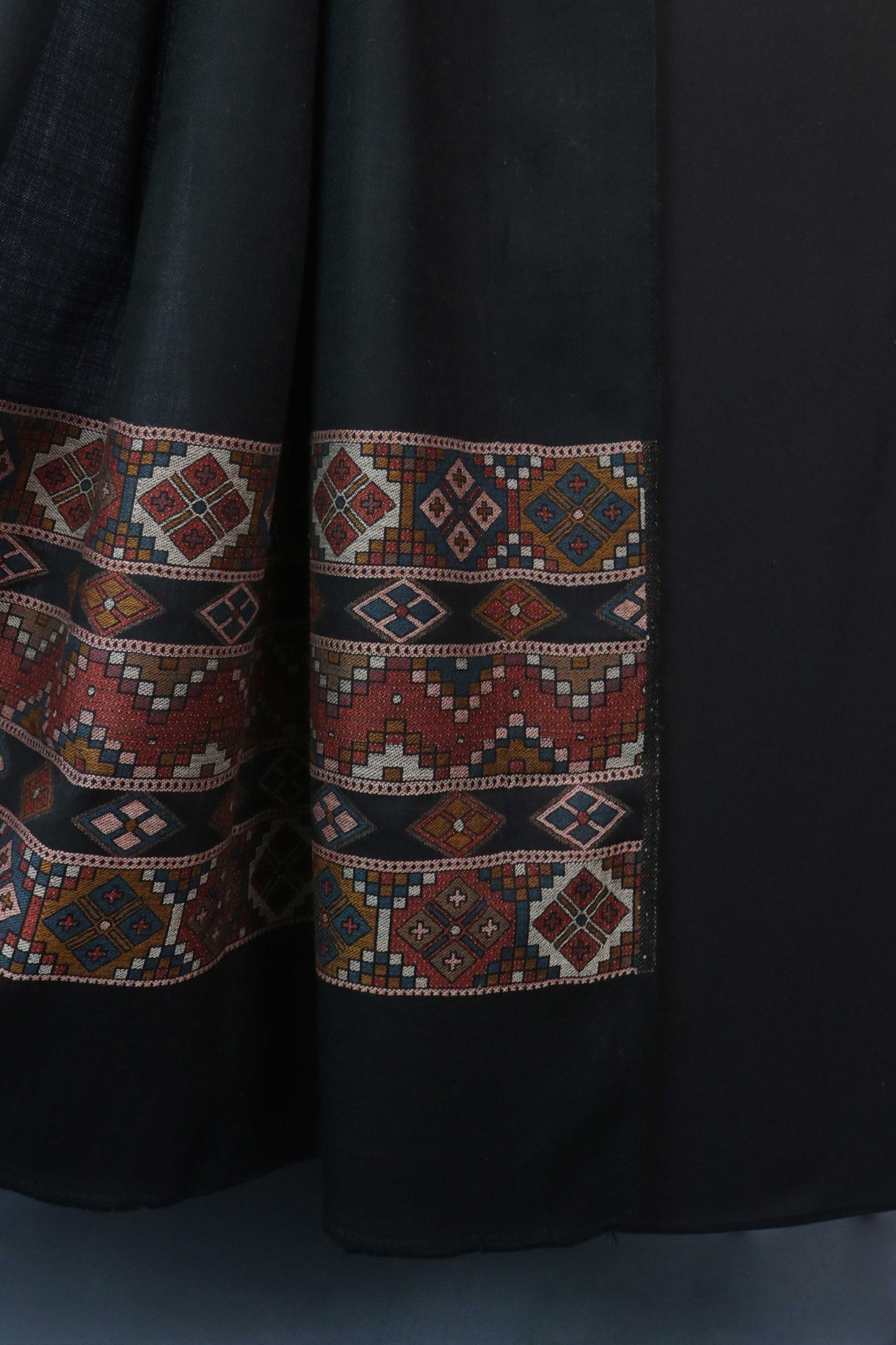 3Piece -Karandi with Pashmina Shawl KPP257