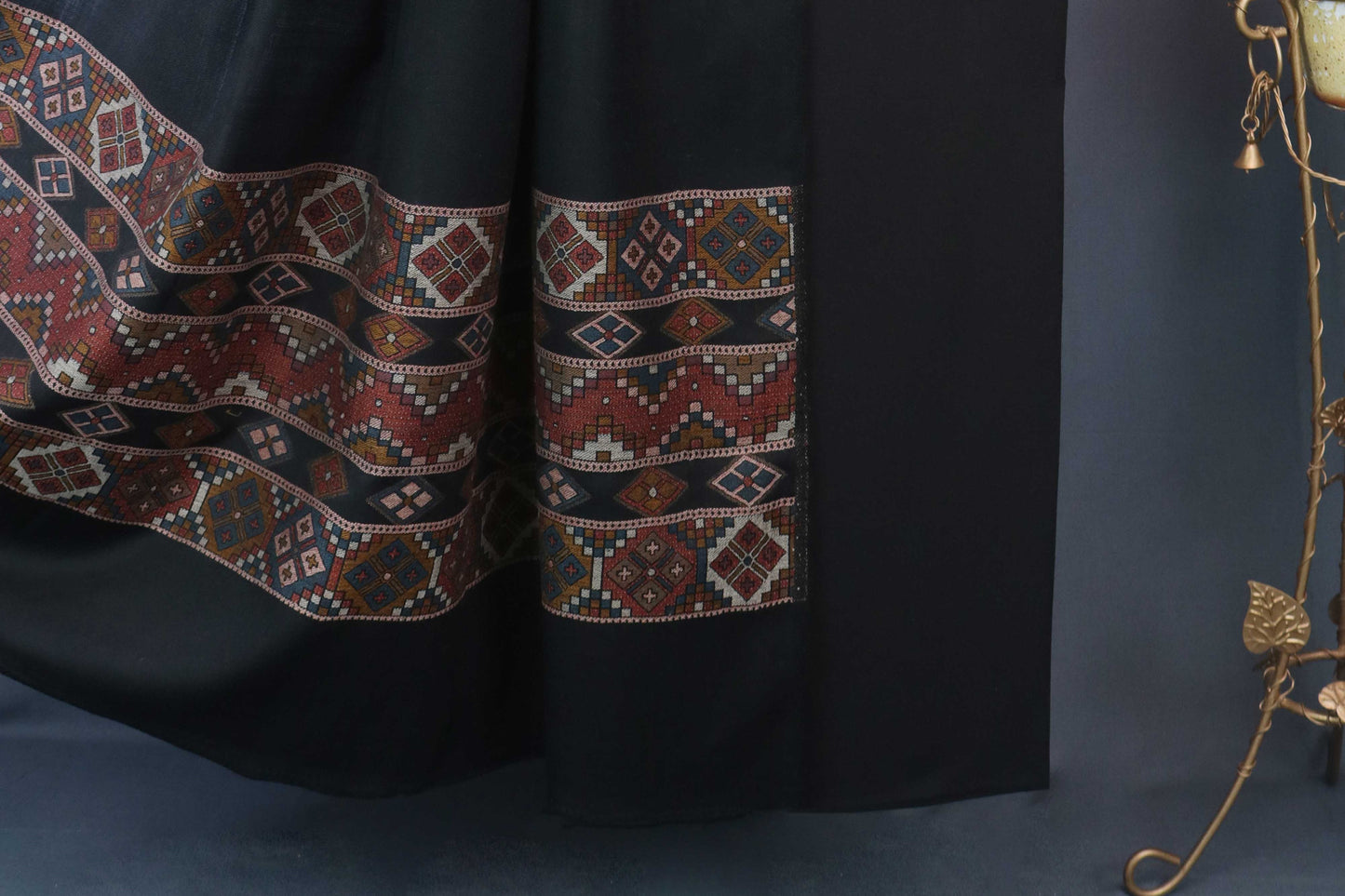 3Piece -Karandi with Pashmina Shawl KPP257