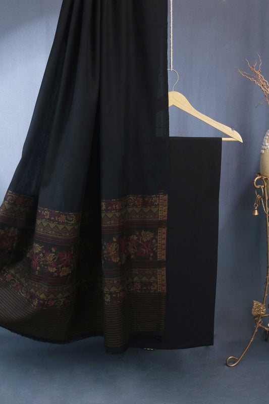 3Piece -Karandi with Pashmina Shawl KPP258