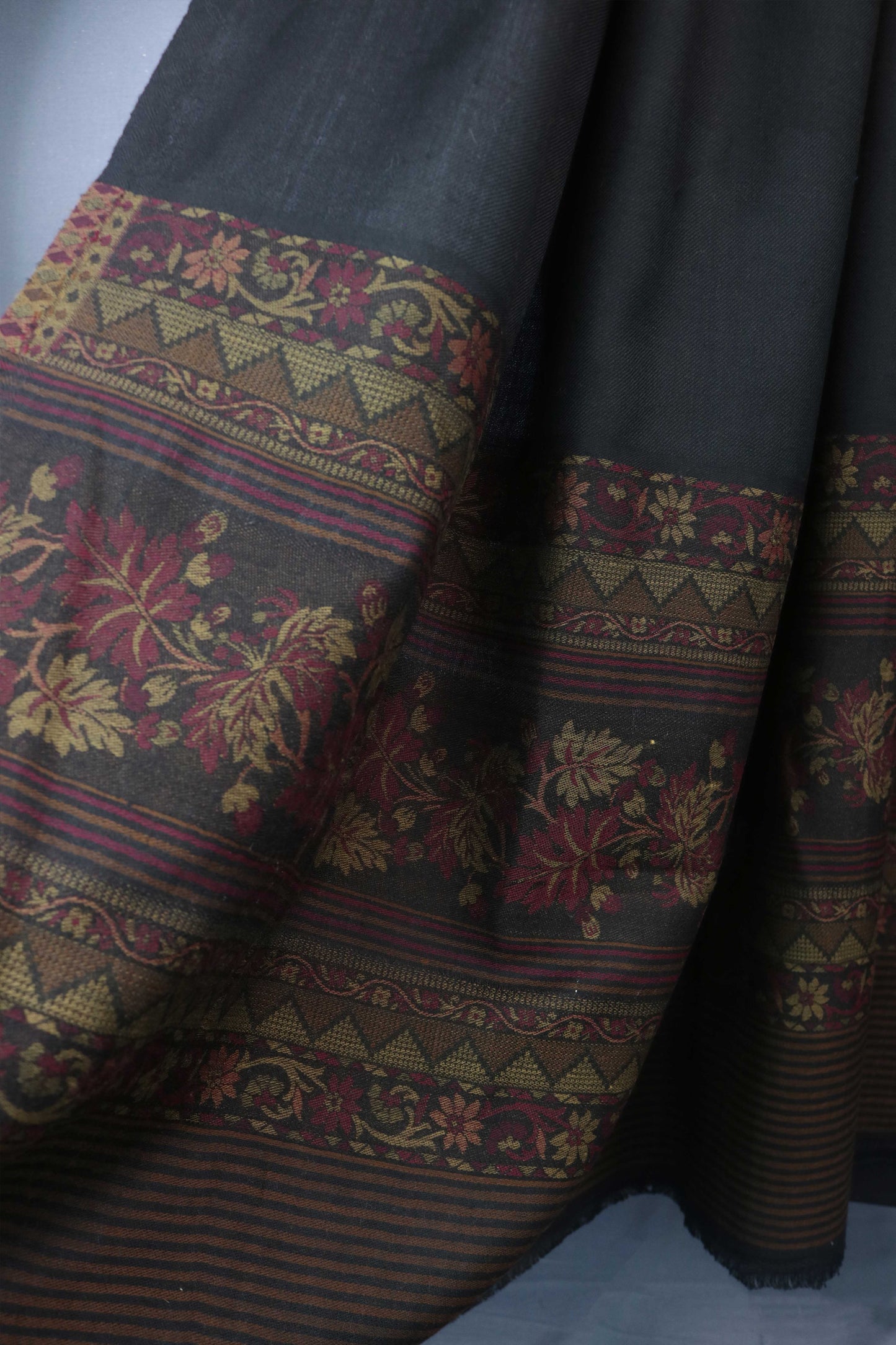 3Piece -Karandi with Pashmina Shawl KPP258
