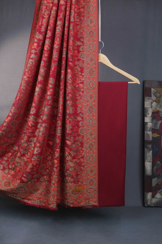 3Piece -Karandi with Wool Shawl KPP351