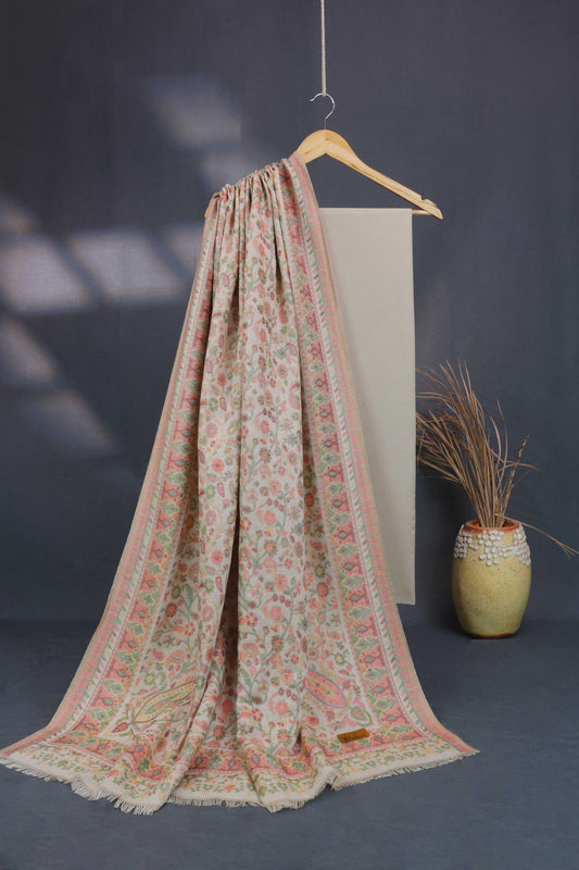 3Piece -Karandi with Pashmina Shawl KPP281