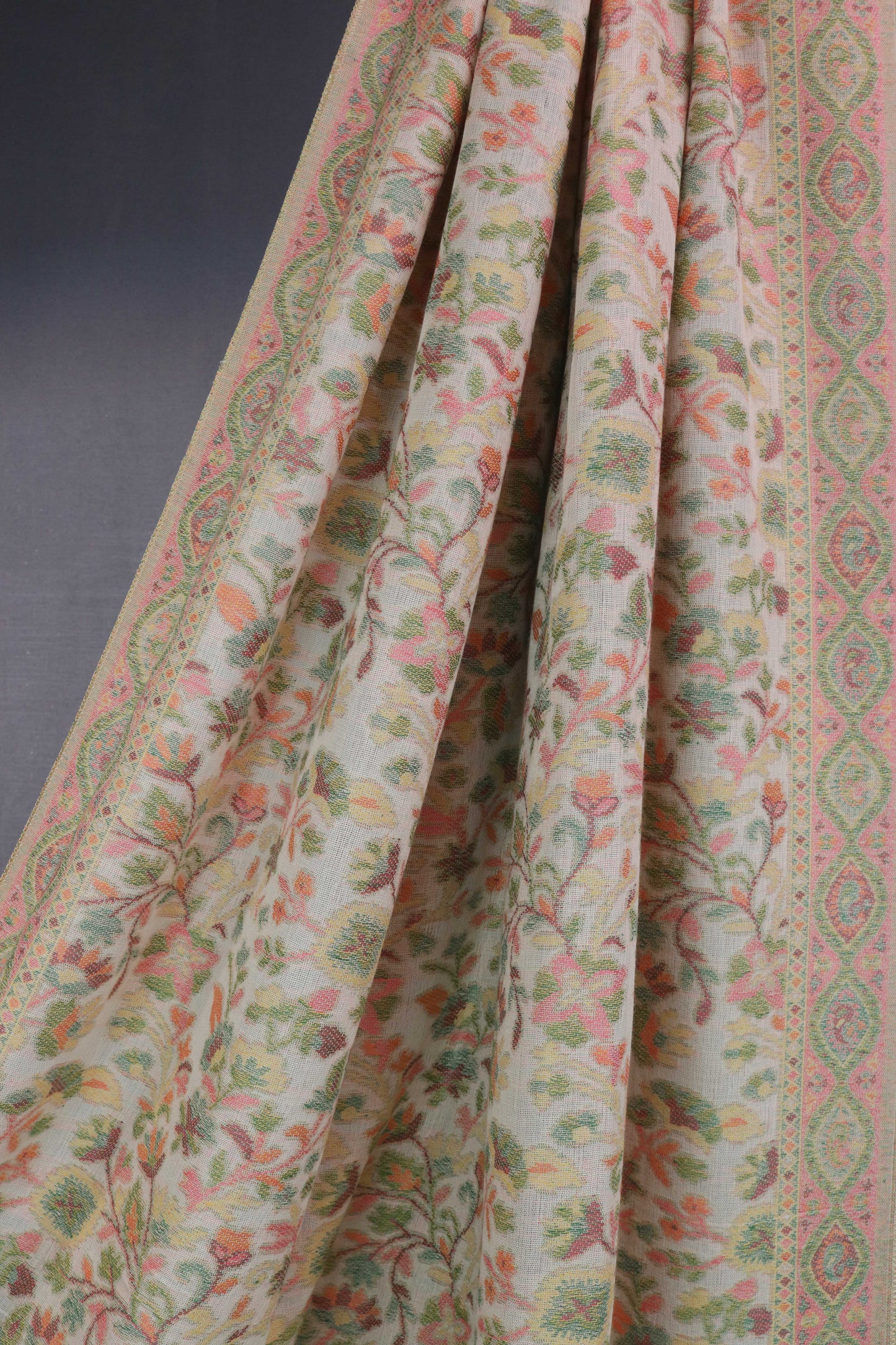 3Piece -Karandi with Pashmina Shawl KPP284
