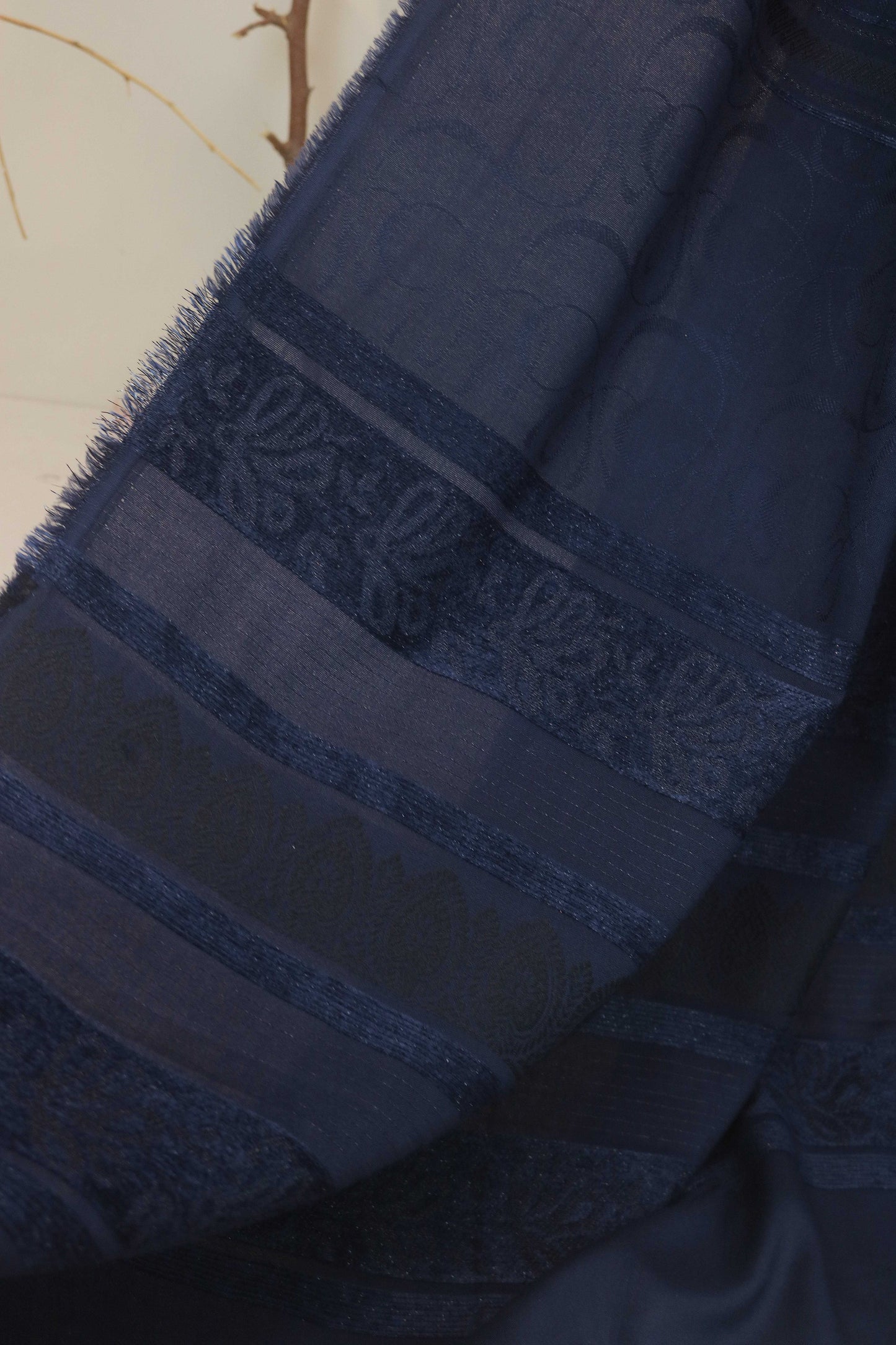3Piece -Dhanak Embroidery Suit W3pe03