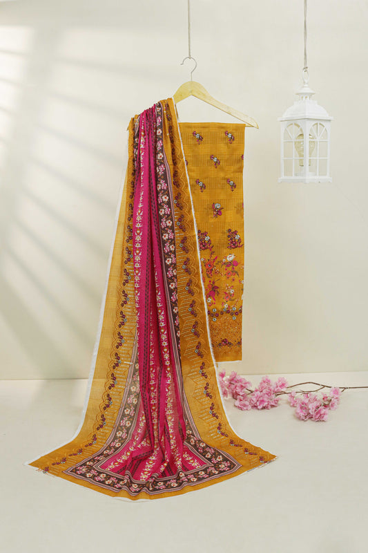 Luxury Lawn Embroidered Suit H25SLEMB16